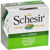 Agras Schesir Nature Chicken Fillet Храна за кучета с пилешко филе в желе 150 гр